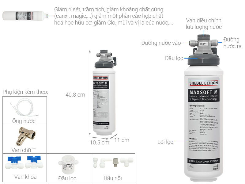 máy làm mềm nước Stiebel Eltron MAXSOFT M