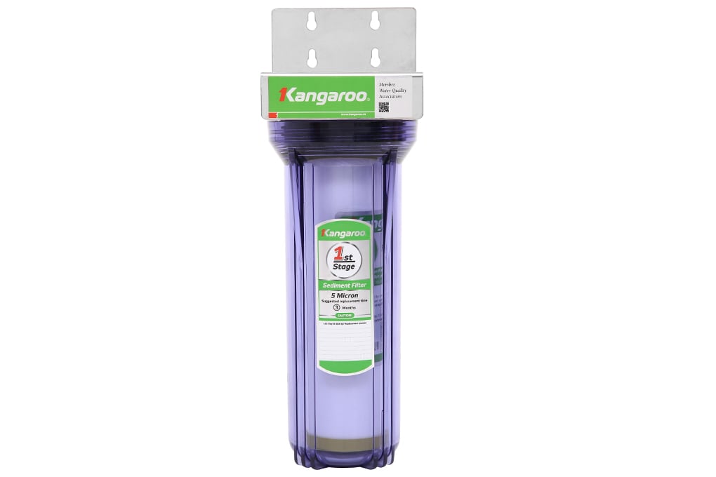 Thiết bị lọc nước RO 3 lõi lọc thô 10 inch Kangaroo KG01G3