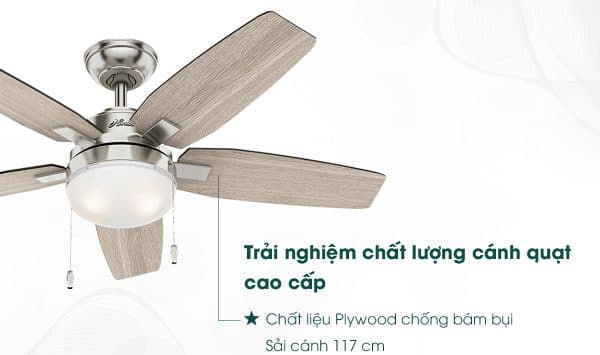 Chất liệu cánh quạt bền vững