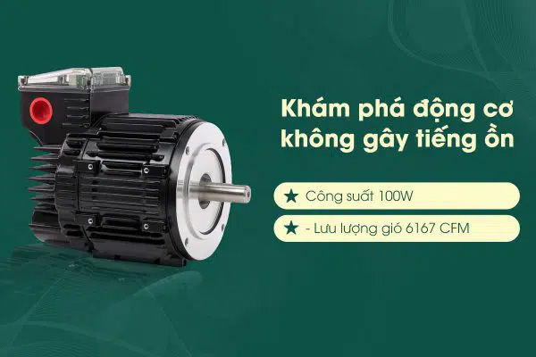 Động cơ khỏe mạnh, chạy êm