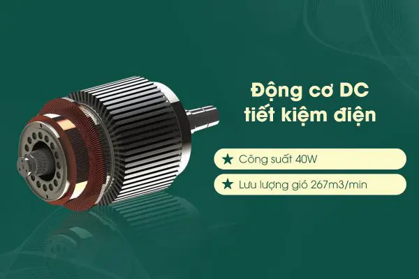 Động cơ bền và mạnh mẽ