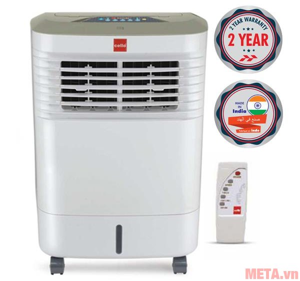 Máy làm mát Air Cooler Cello Trendy 30+ thiết kế tấm làm mát dạng rỗ tổ ong cho hiệu quả làm mát hiệu quả 