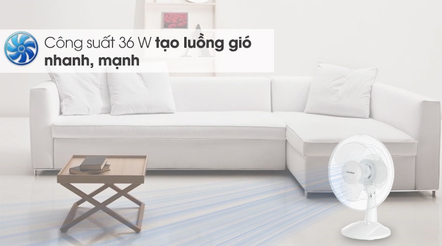 Tạo luồng gió mát mẻ