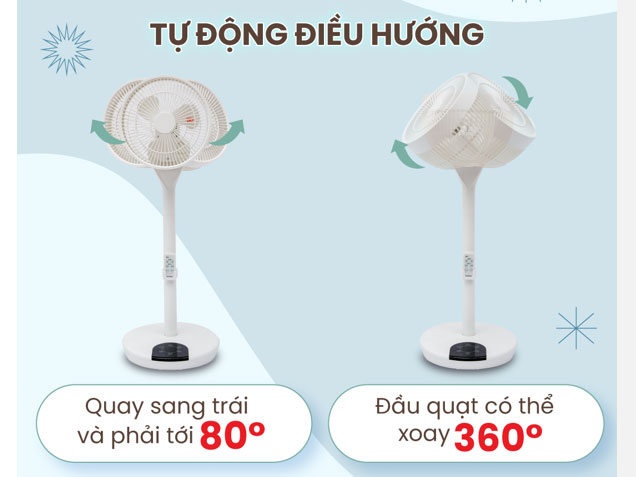 Quạt cây lưu thông không khí