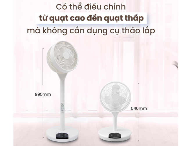 Quạt đối lưu không khí Iris Ohyama 