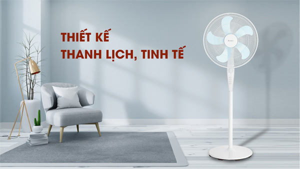 Quạt đứng 5 cánh Gree FDWK-4053h5 (45W, 3 mức gió)