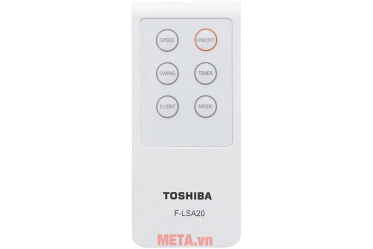 Điều khiển từ xa tiện lợi của quạt cây Toshiba F LSA20 H VN