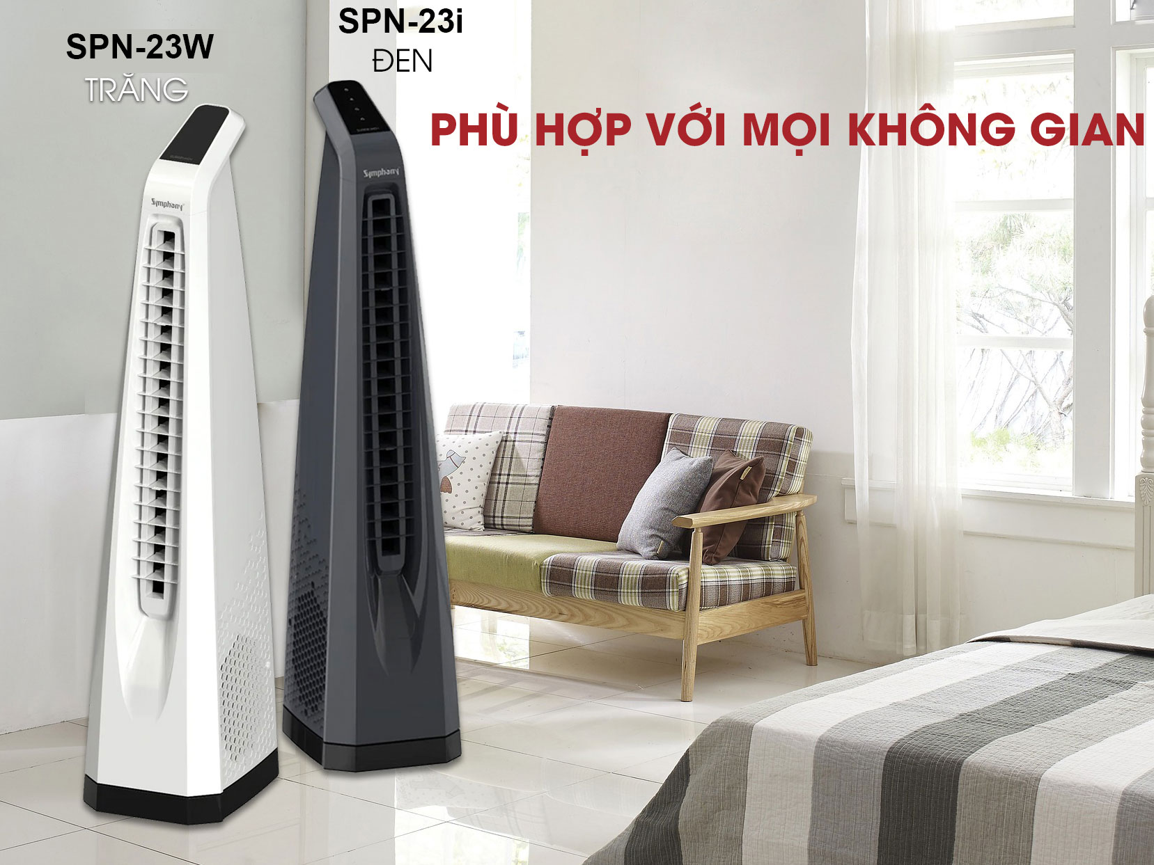 Quạt tháp Symphony SPN-23W