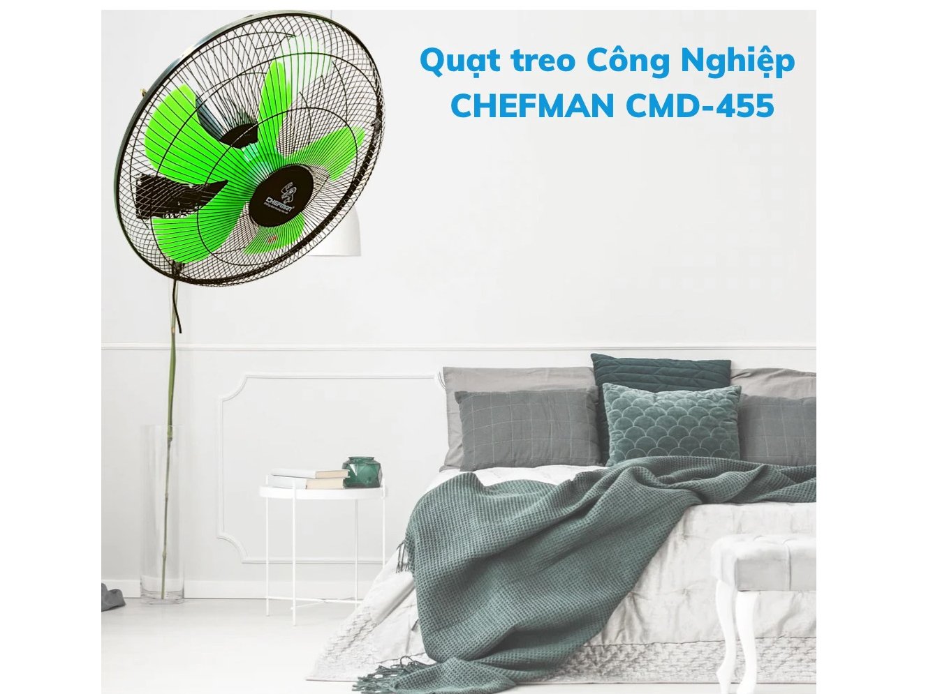 Quạt treo tường công nghiệp  