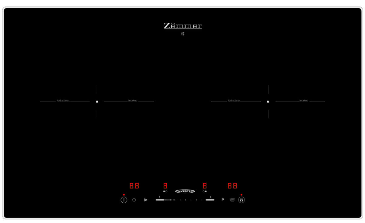 Bếp từ đôi Zemmer IZM 203 A (Nẹp Alu)