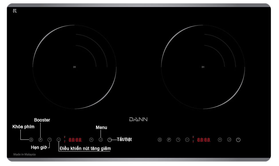 Bếp từ Dann IB323 BK