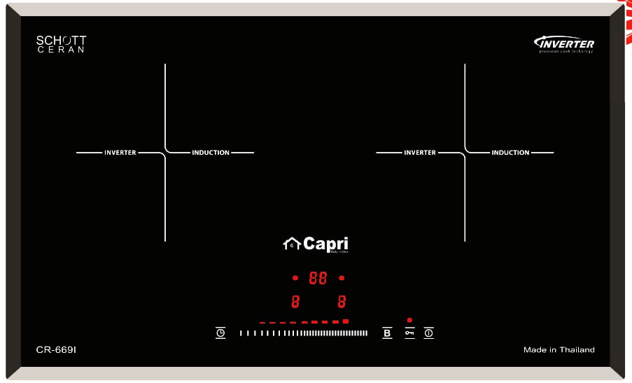 Bếp từ đôi Capri CR-669I