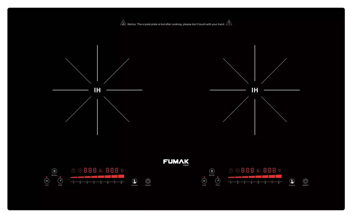 Bếp từ đôi Fumak FM-IC2000