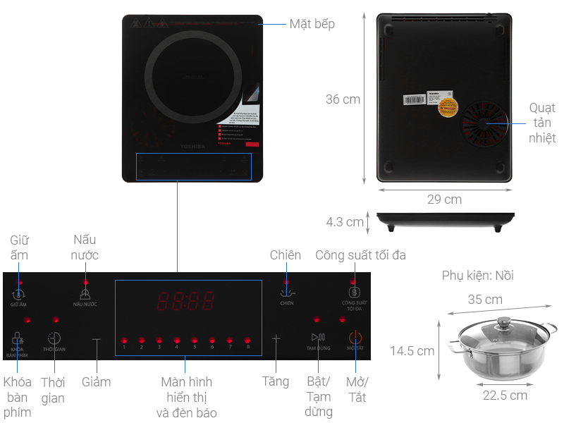 Bếp từ IC-20S4PV 