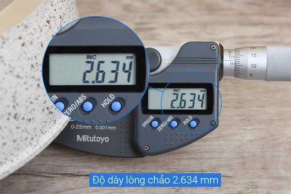 Chảo vân đá chống dính dùng trên bếp từ Supor Rock F23A26IH - 26cm