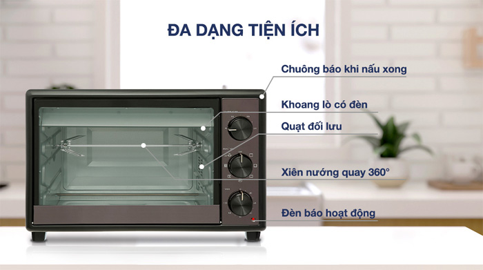 Tích hợp nhiều tiện ích khác nhau