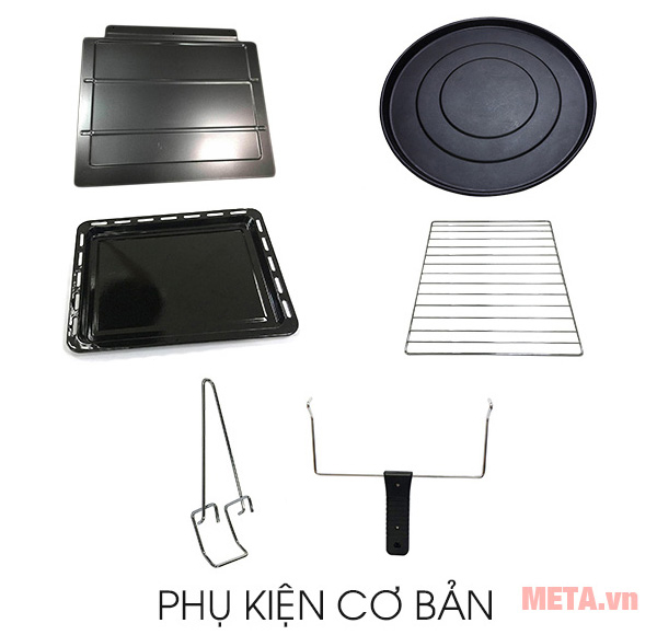 Bộ phụ kiện của lò nướng Sharp EO-A383RCSV-ST