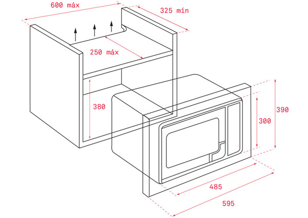 Lò vi sóng Teka ML 820 BIS