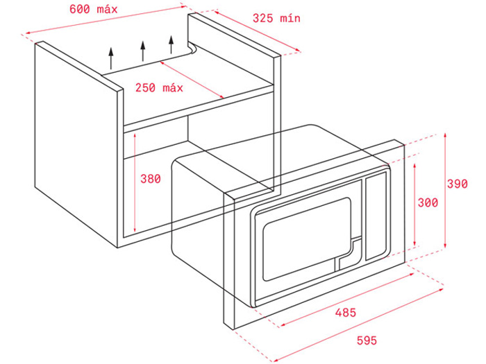 Lò vi sóng Teka ML 820 BI