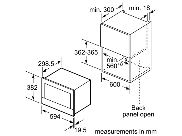 Lò vi sóng Bosch BFL634GS1B