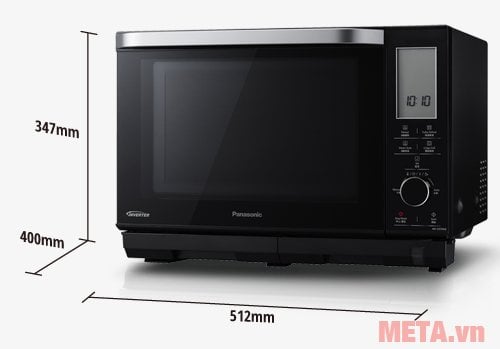 Kích thước lò vi sóng điện tử Panasonic NN-DS596BYUE 