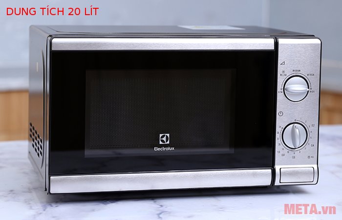 Lò vi sóng Electrolux EMM2026MX hẹn giờ nấu 35 phút.