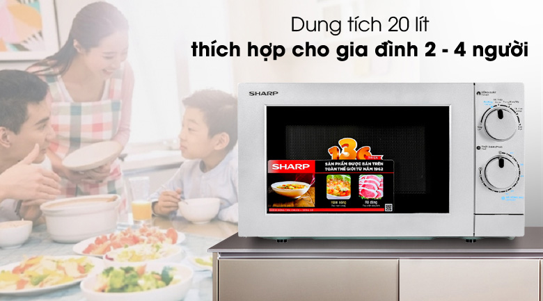 Dung tích thực là 20 lít