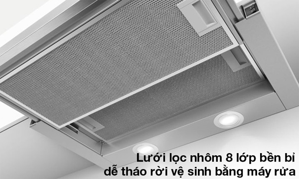 Máy hút mùi âm tủ Bosch DFL064W53B